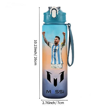 Purilite Select Lionel Messi 700ML Blue Water Bottle