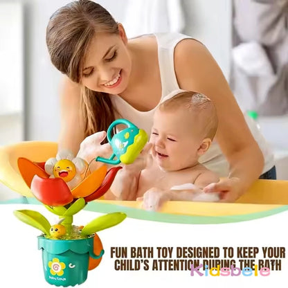 Purilite Select: Baby bath sunflower spraying shower toy