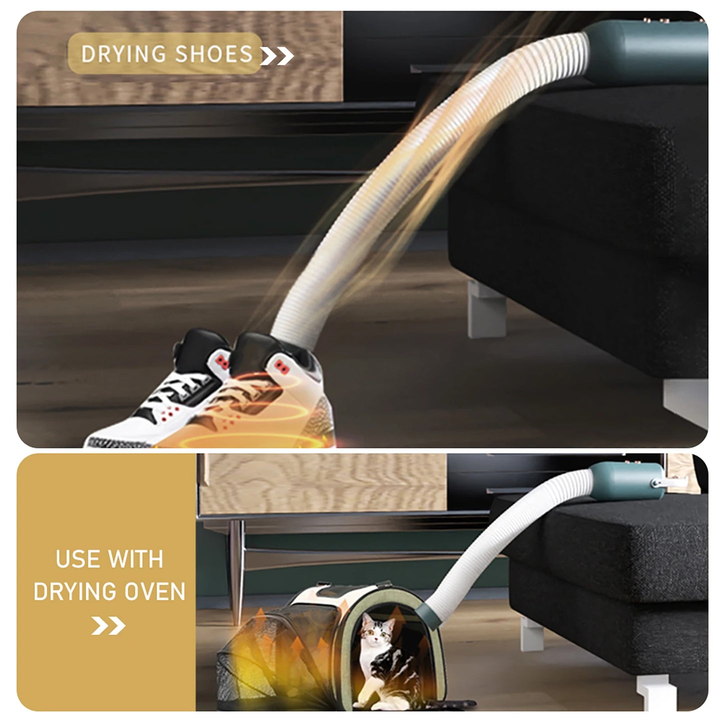 Purilite Select Portable Clothes Dryer | Mini Travel Dryer with Clothes Bag | Compact Electric Dryer for Underwear and Socks