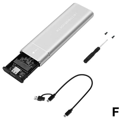 Purilite Select Dual Protocol M.2 SSD Case – M.2 NVMe & SATA Enclosure