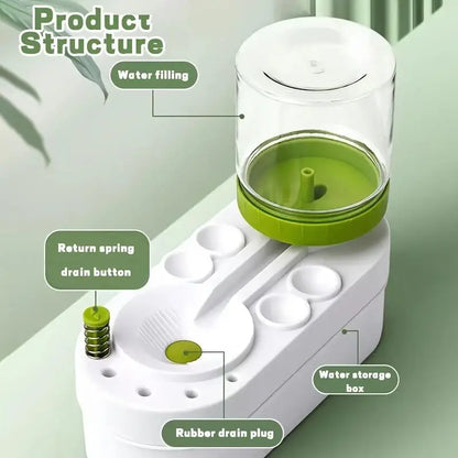 Purilite Select Paint Brush Cleaner Watercolor Brush Rinser with Drain Cleaner Rinse Cup Paint Water Dispenser Oil Paint Brush Cleaner