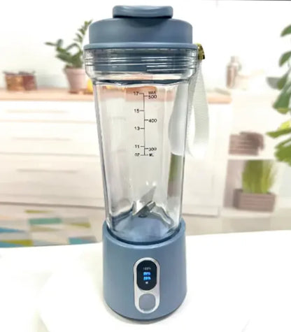 Purilite Select Portable USB Rechargeable Mini Blender Smoothie Mixer with Stainless Steel Blades