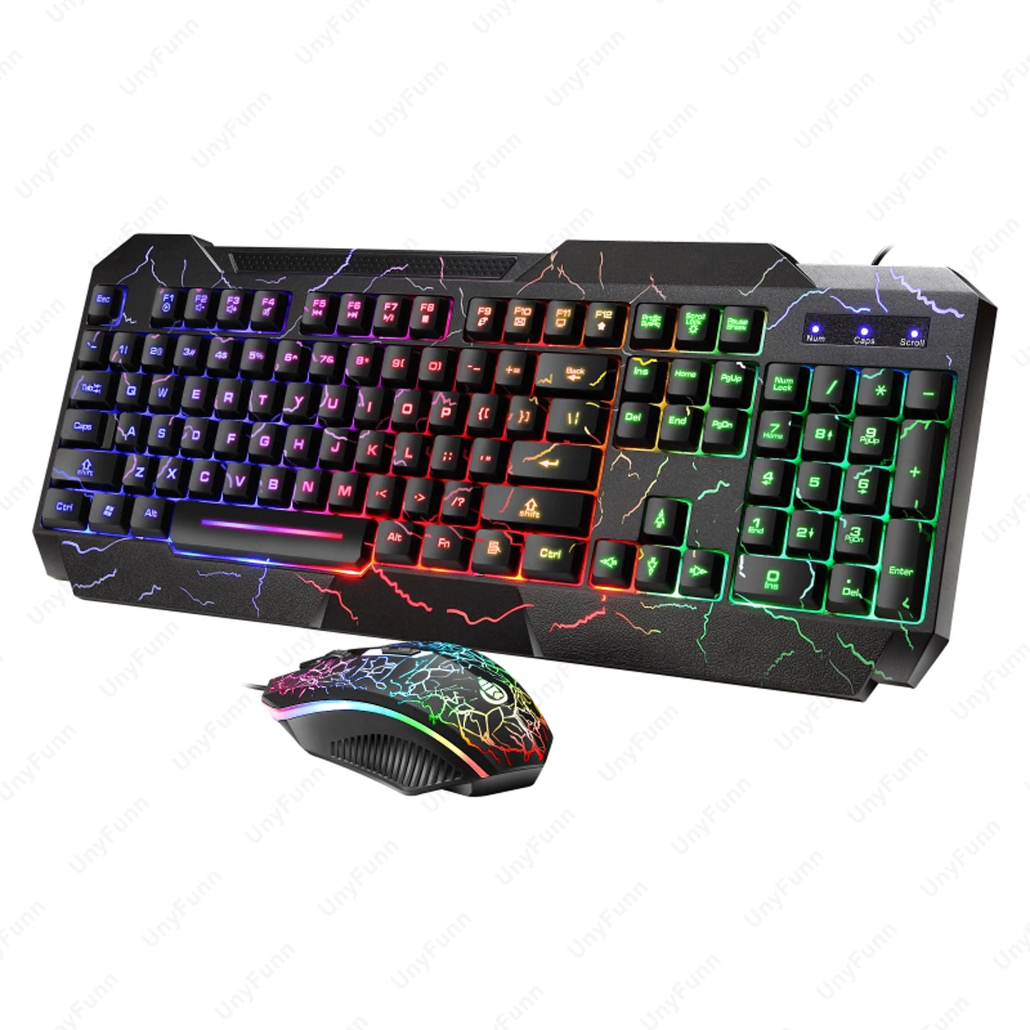 Purilite Select Ergonomic Gaming Keyboard & Mouse Set