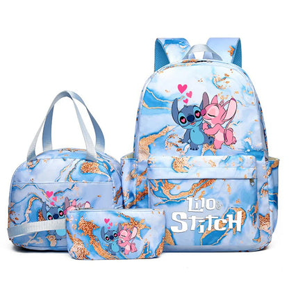 Purilite Select 3PCS Lilo & Stitch School Bag Set