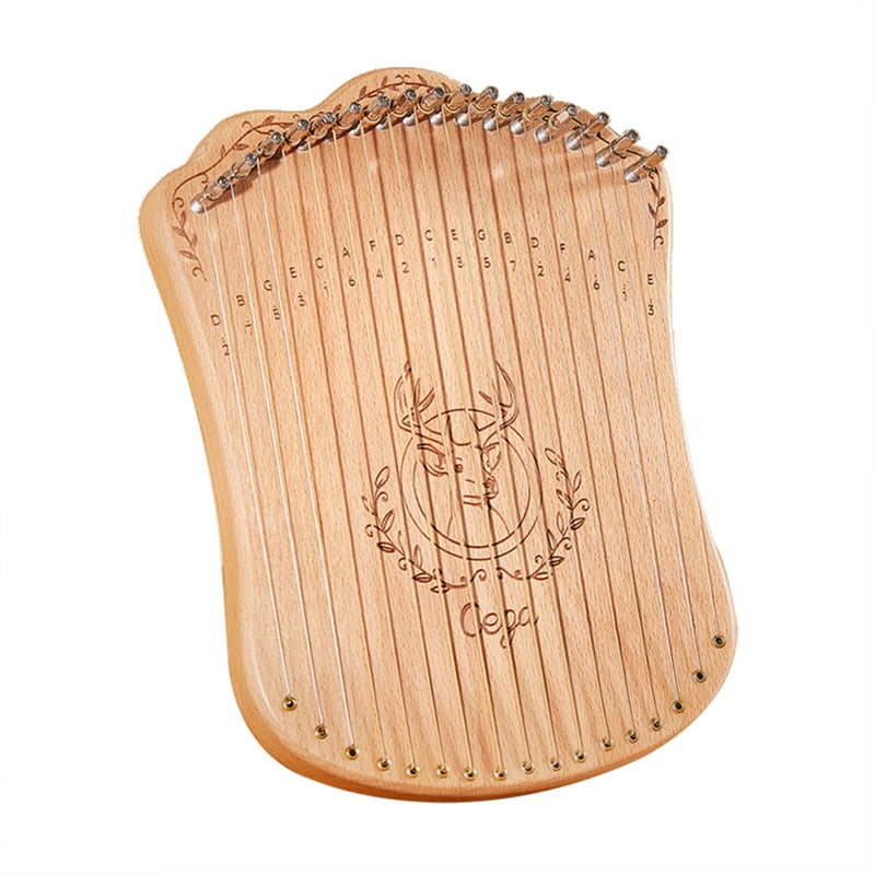 Purilite Select 17-String Lyre Harp