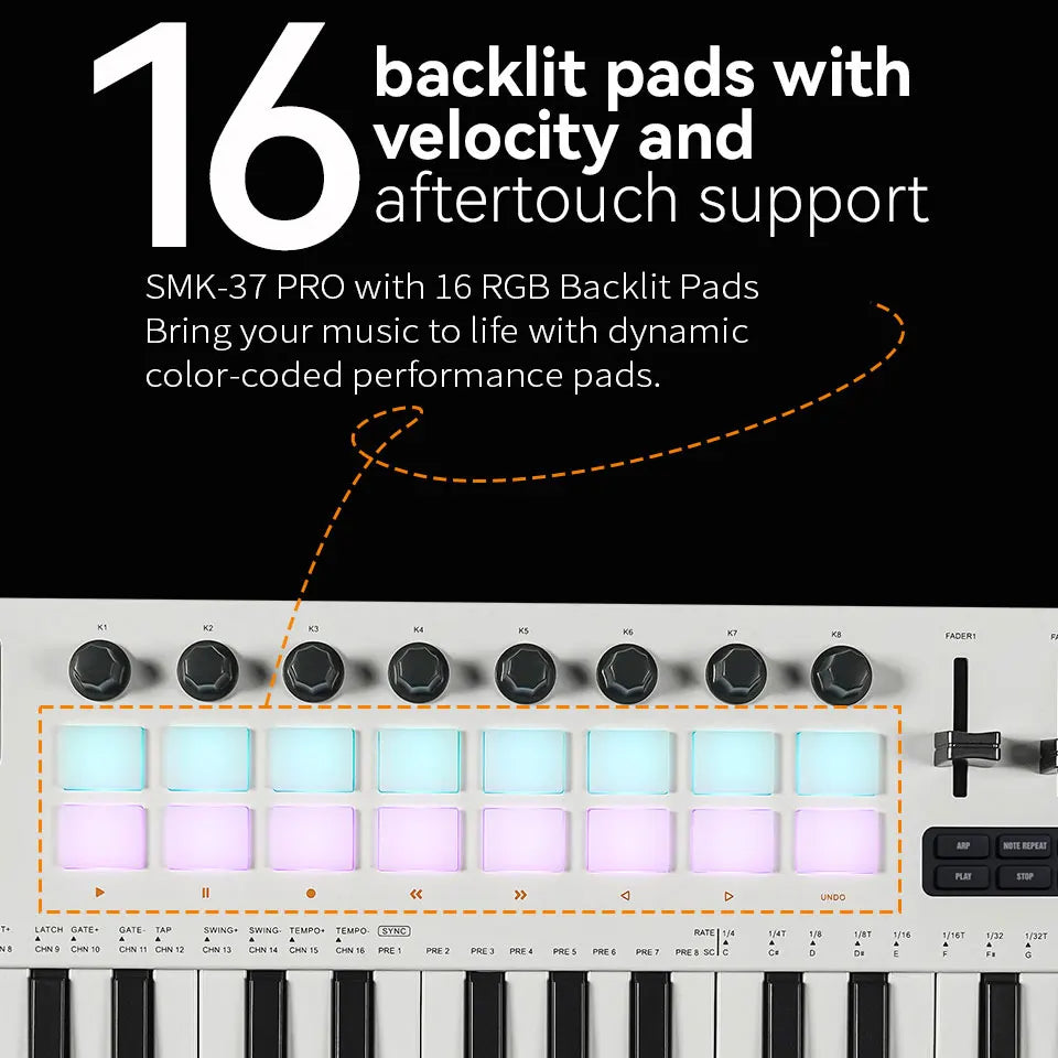 Purilite Select SMK-37 PRO MIDI Keyboard