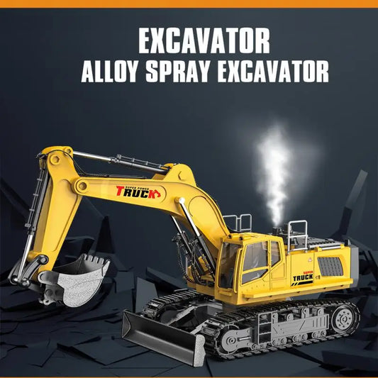 Purilite Select Alloy RC Excavator Truck Toy