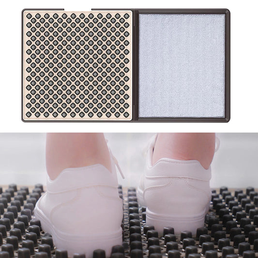 Purilite Select Disinfecting Shoe Sanitizing Entrance Doormat with Non-Slip Backing – Dual Zone Absorbent Floor Mat for Home and Office