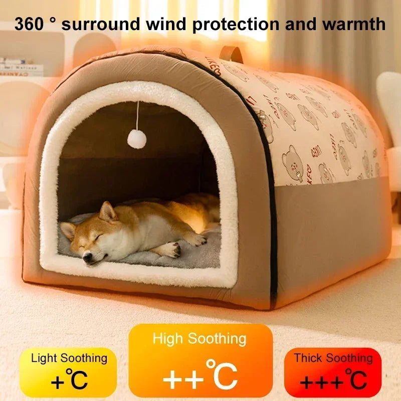 Purilite Select Warm Detachable Dog & Cat Sleeping Bed