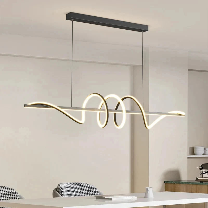 Purilite Select Minimalist Modern Dining Table LED Pendant Light