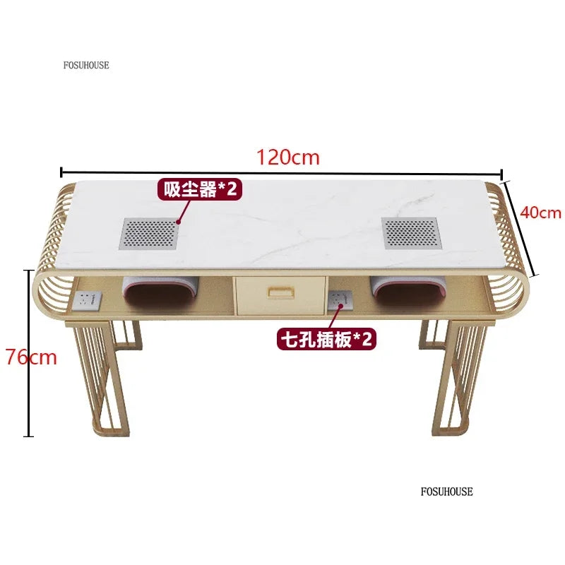 Purilite Select Modern Wrought Iron Nail Table