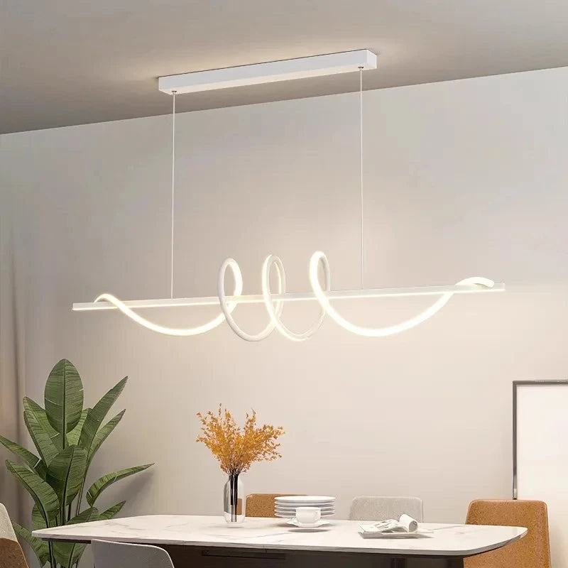 Purilite Select Minimalist Modern Dining Table LED Pendant Light