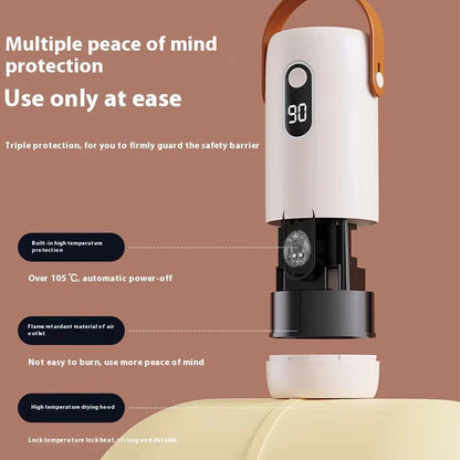 Purilite Select Electric Clothes Dryer Hanging Portable Dryer for Light Clothes, Baby Garments, Apartments, Dorms, Travel and RV Use