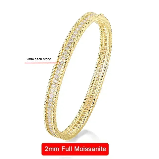 Purilite Select 2mm Full Moissanite Bangle