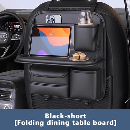 Purilite Select Car Seat Back Organizer with Foldable Table Tray