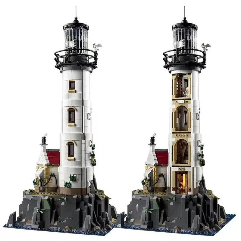 Purilite Select Electric Lighthouse 21335 MOC Model