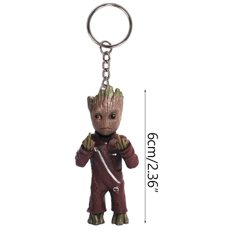 Purilite Select Groot Anime Figure Keychain