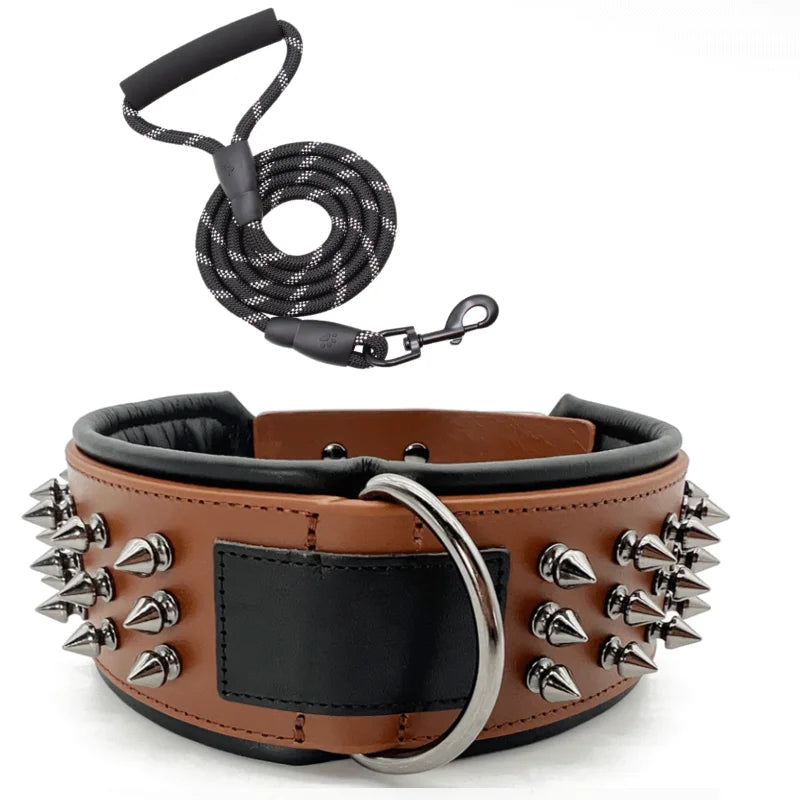 Purilite Select Spiked Studded Dog Collar
