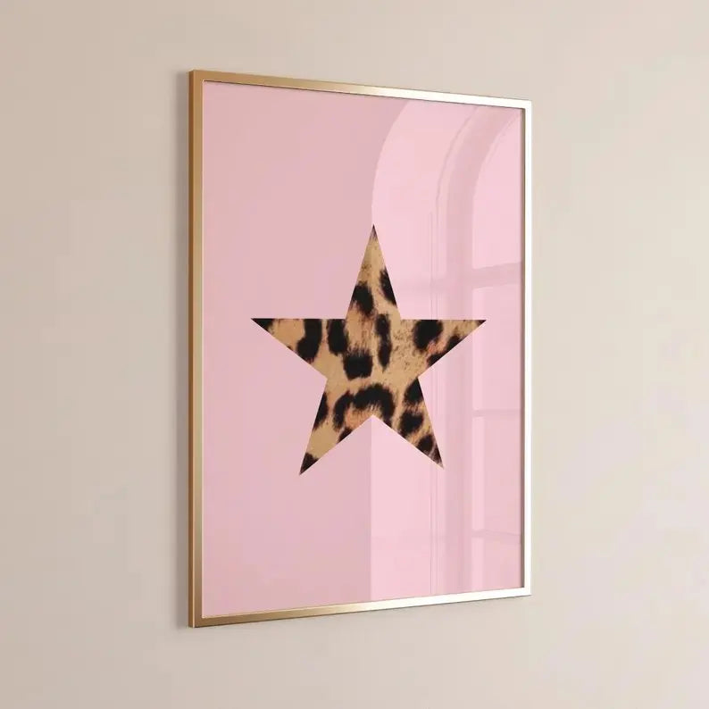 Purilite Select Modern Leopard Print 8 Ball Wall Art