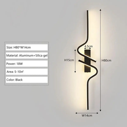 Purilite Select Modern LED Wall Lamp