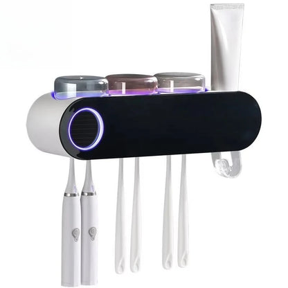 Purilite Select Wall Mounted Toothbrush Sterilizer UV Cleaner Rechargeable Cordless Holder