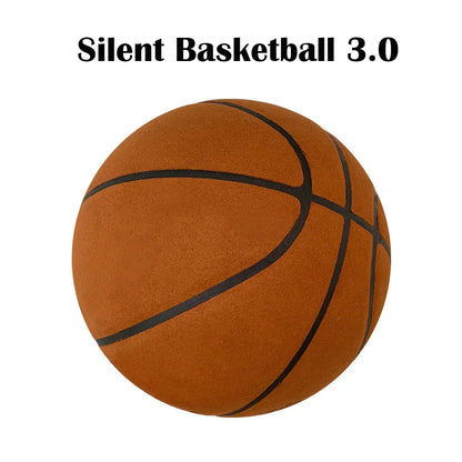 Purilite Select Silent Basketball Size 7# (29.5") / 6# / 5# Indoor Grooved Airless Foam Quiet Dribbling Training Ball