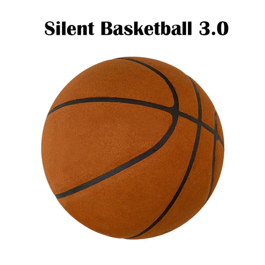 Purilite Select Silent Basketball Size 7# (29.5") / 6# / 5# Indoor Grooved Airless Foam Quiet Dribbling Training Ball