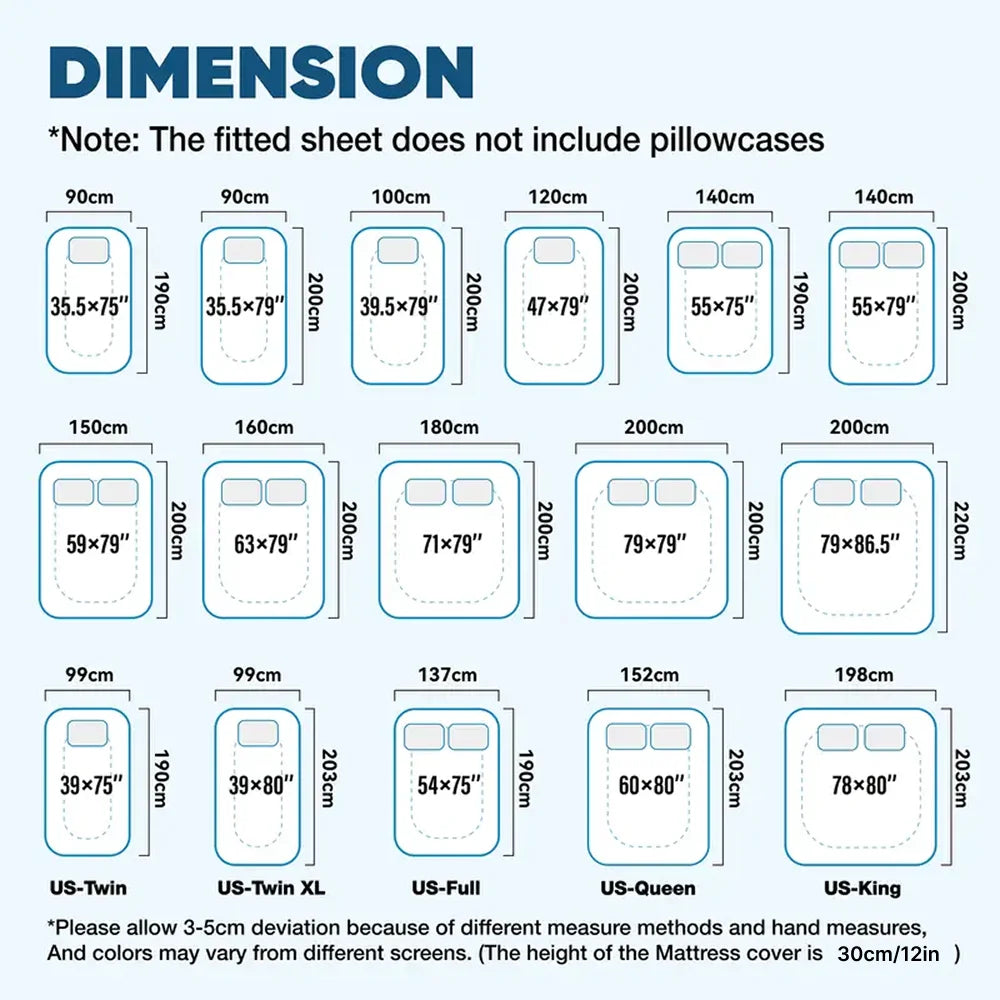 Purilite Select Waterproof Mattress Protector Cover – Ultra-Soft Breathable Knitted Fitted Sheet