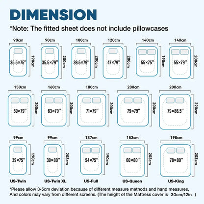 Purilite Select Waterproof Mattress Protector Cover – Ultra-Soft Breathable Knitted Fitted Sheet