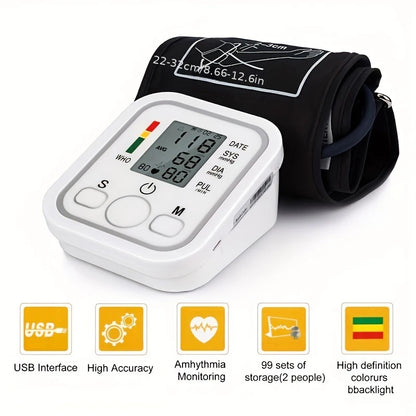 Purilite Select Digital Upper Arm Blood Pressure Monitor