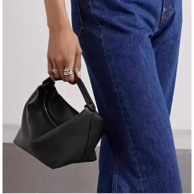 Purilite Select Mini Therow Leather Box Bag