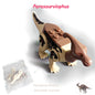 Purilite Select Jurassic Dinosaur Building Blocks Set | Mini Dinosaur Figures | Educational Construction Toy | Creative STEM Gift for Kids