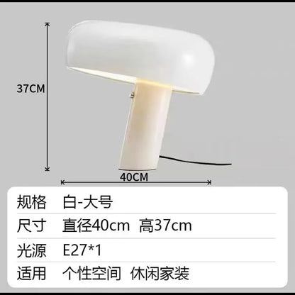 Purilite Select Italian Luxury Designer Mushroom Marble LED Desk Lamp