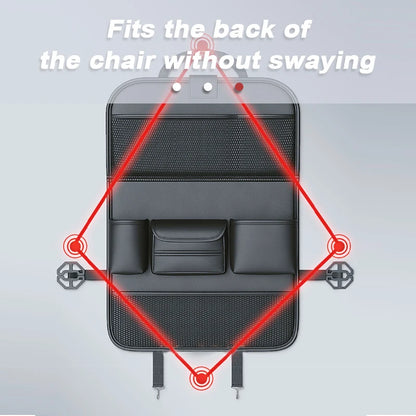 Purilite Select Car Seat Back Organizer with Foldable Table Tray
