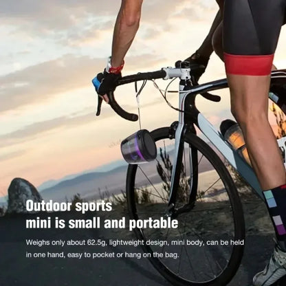 Purilite Select 2024 Mini Pocket Bluetooth Speaker – Magnetic RGB Ambient Light TWS Stereo Portable Music Player