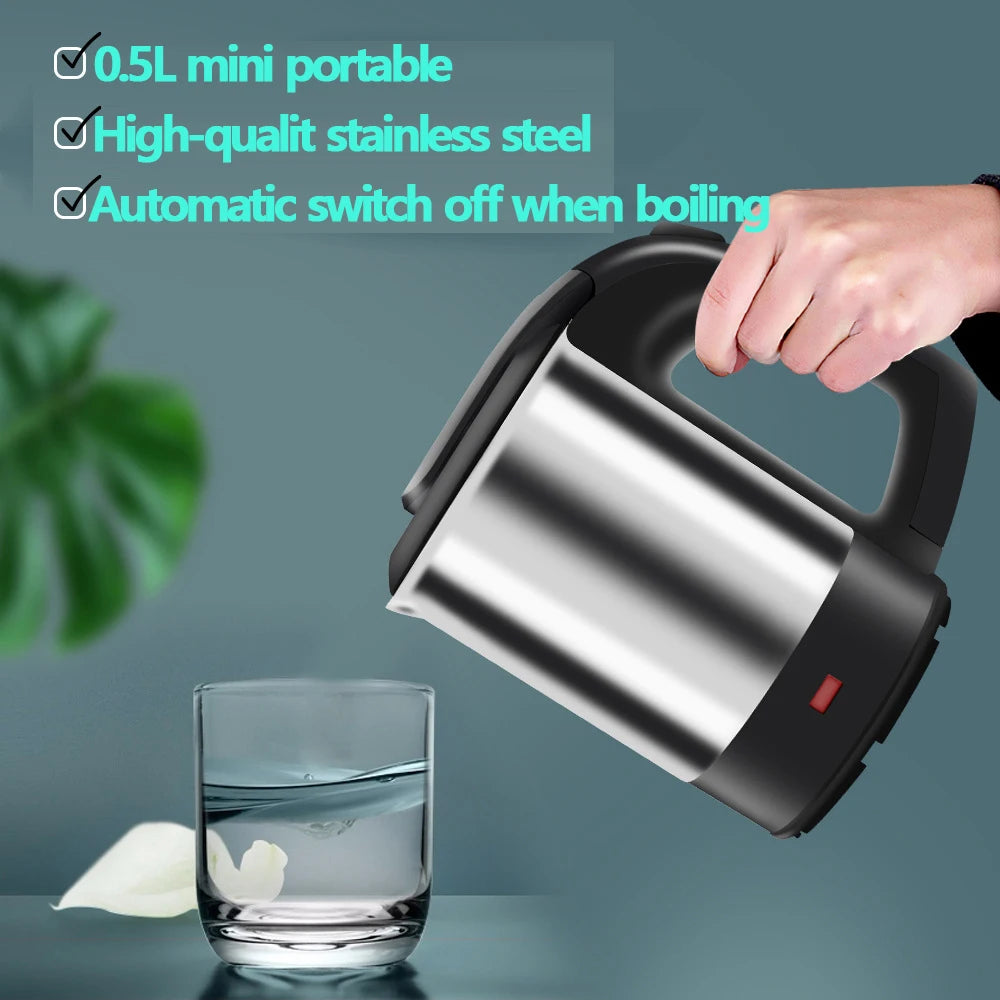 Purilite Select Premium Stainless Steel Electric Kettle with Auto Shut-Off (220V)
