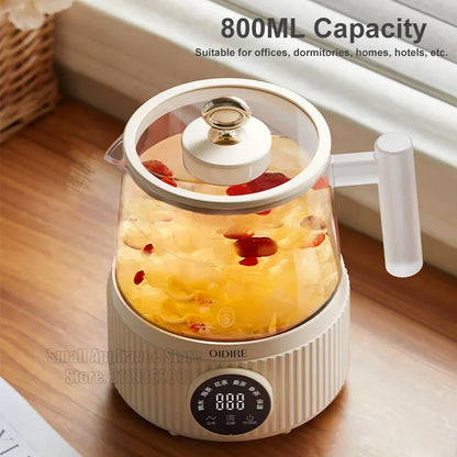 Purilite Select 800ml Multifunctional Electric Health Pot (Glass Body, 220V, 600W)