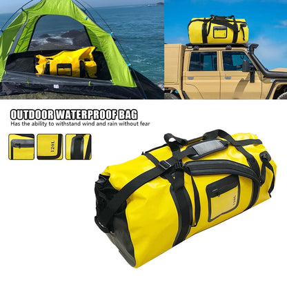 Purilite Select | Universal Motorcycle Waterproof Tail Bag | Back Seat Luggage | 40L / 66L Travel Pack
