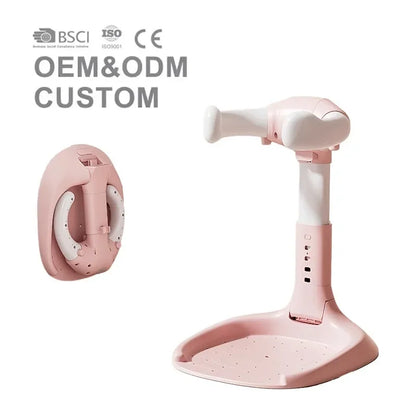 Purilite Select Adjustable Baby Hug Bath Tower | Toddler Standing Shower Stand | Hands-Free Bath Chair for Kids