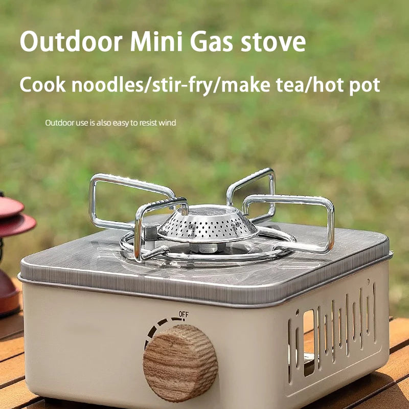 Purilite Select Portable Gas Stove | 2800W High Firepower Camping Burner | Electronic Ignition Cassette Furnace for Outdoor Cooking