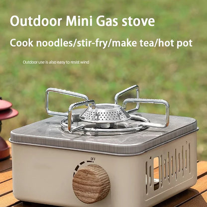 Purilite Select Portable Gas Stove | 2800W High Firepower Camping Burner | Electronic Ignition Cassette Furnace for Outdoor Cooking