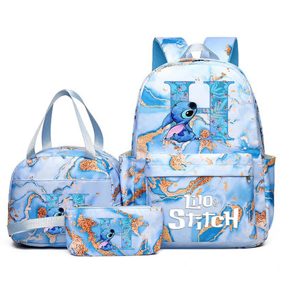 Purilite Select 3PCS Lilo & Stitch School Bag Set