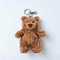 Purilite Select Plush Keychain Decorative Pendant Soft PP Cotton Collectible Accessory (Set of 5)