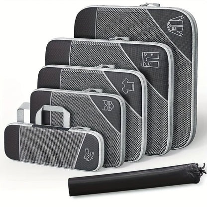 Purilite Select 6PCS Travel Packing Cubes Set