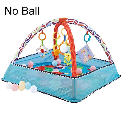 Purilite Select: Baby Fitness Frame Crawling Game Blanket Multifunctional Educational Mat with Fence