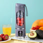 Purilite Select Portable 10-Blade USB Rechargeable Fruit Juicer Blender 450ml