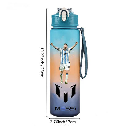 Purilite Select Lionel Messi 700ML Blue Water Bottle