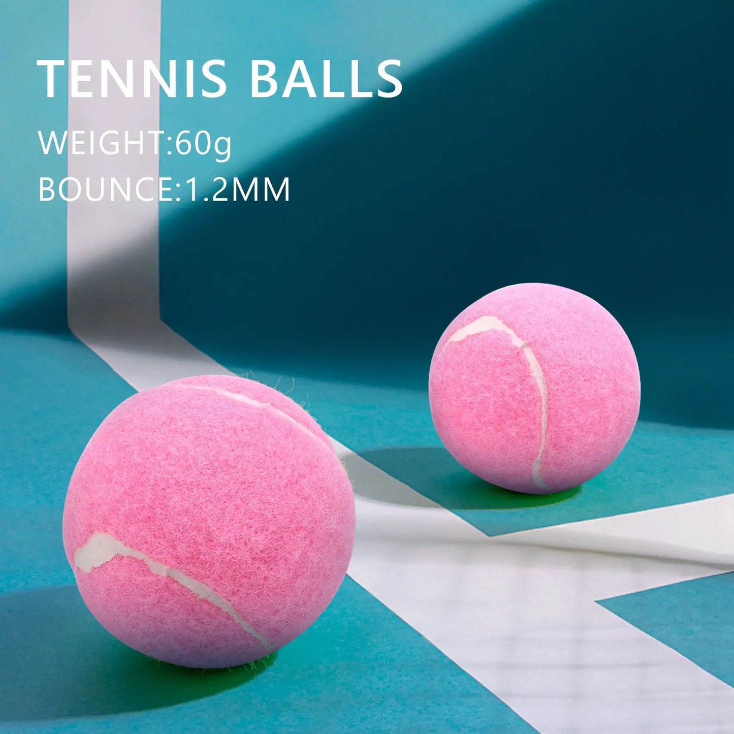 Purilite Select 6-Pack Pink Tennis Balls