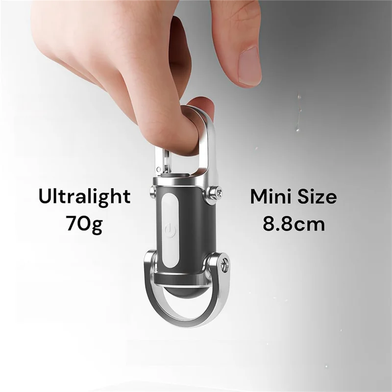 Purilite Select Mini Torch – 3-in-1 Pocket Flashlight, Power Bank & Keychain (High-Lumen, IPX7 Waterproof)