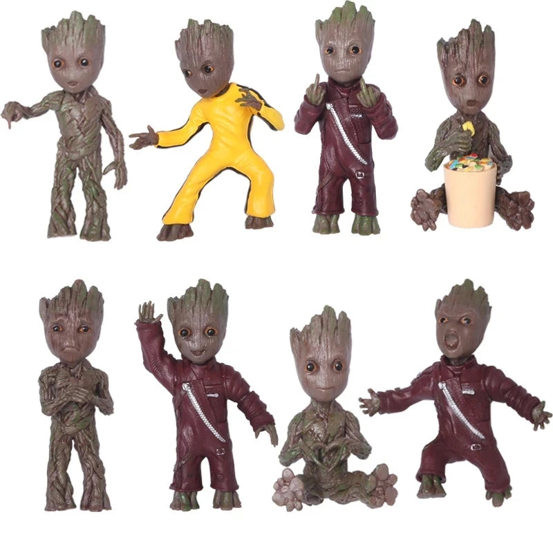 Purilite Select Groot Anime Figure Keychain